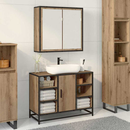 Wall Shelf with Shelf Wall-mounted Artisan Oak 65 x 20 x 60 cm
