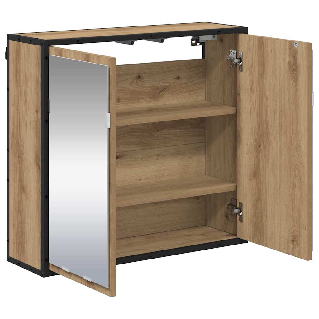 Wall Shelf with Shelf Wall-mounted Artisan Oak 65 x 20 x 60 cm