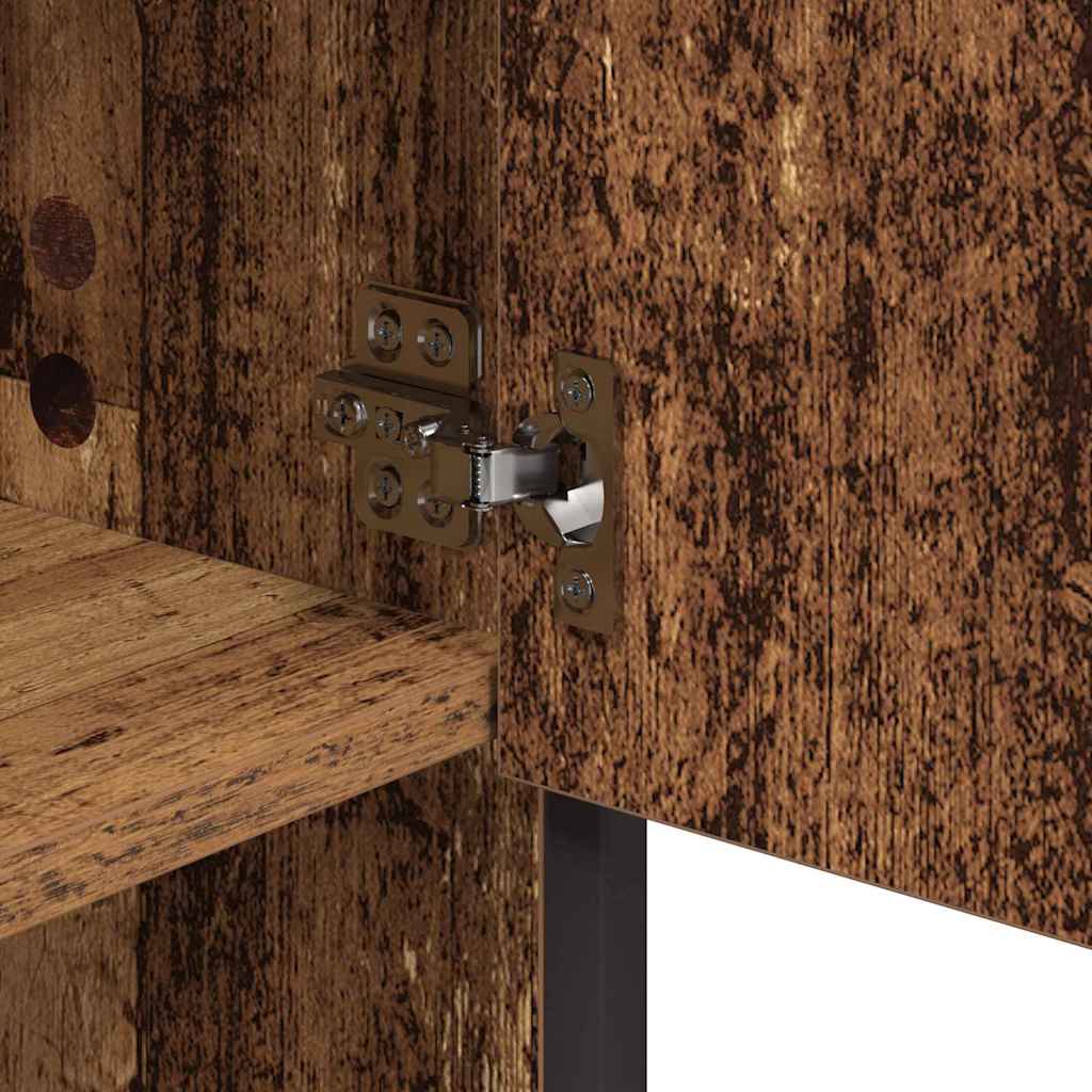 Wall Shelf with Shelf Wall-mounted Old Wood 65 x 20 x 60 cm