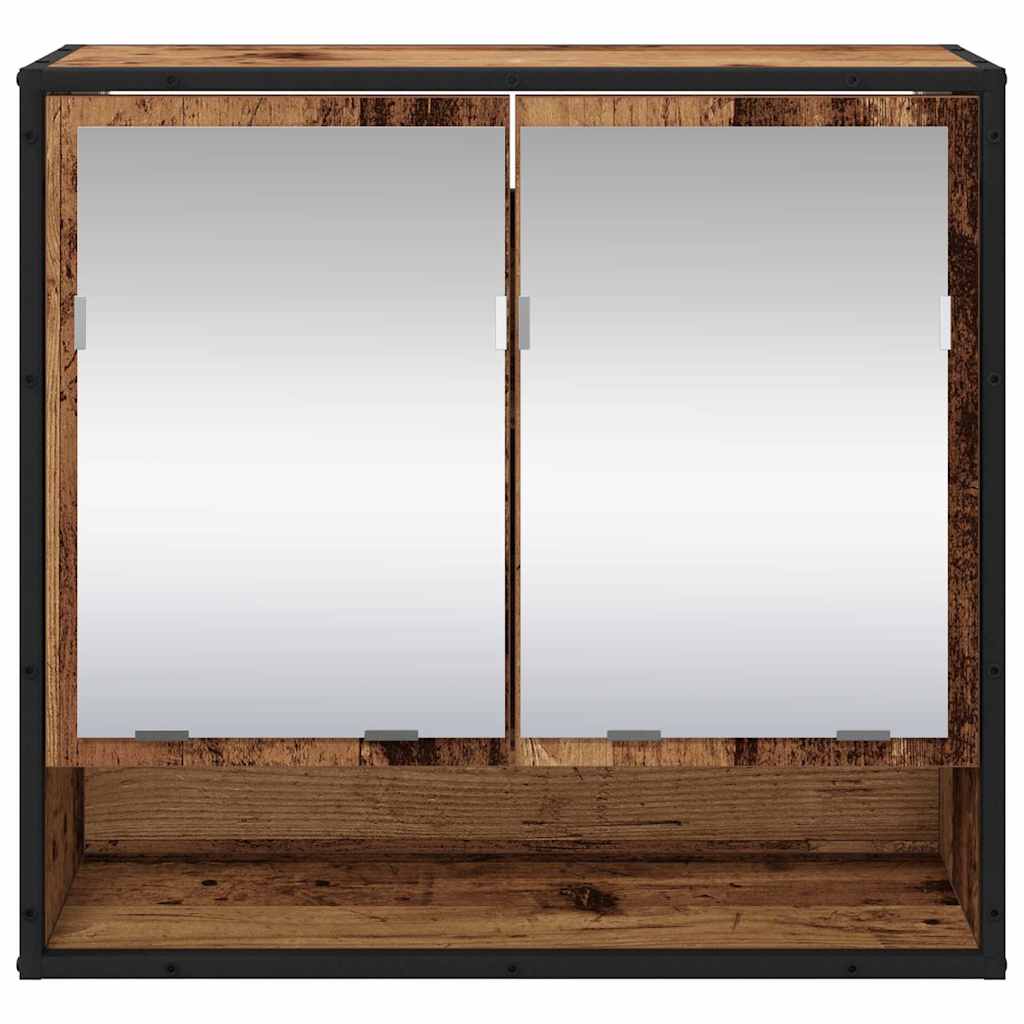 Wall Shelf with Shelf Wall-mounted Old Wood 65 x 20 x 60 cm