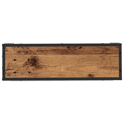 Wall Shelf with Shelf Wall-mounted Old Wood 65 x 20 x 60 cm