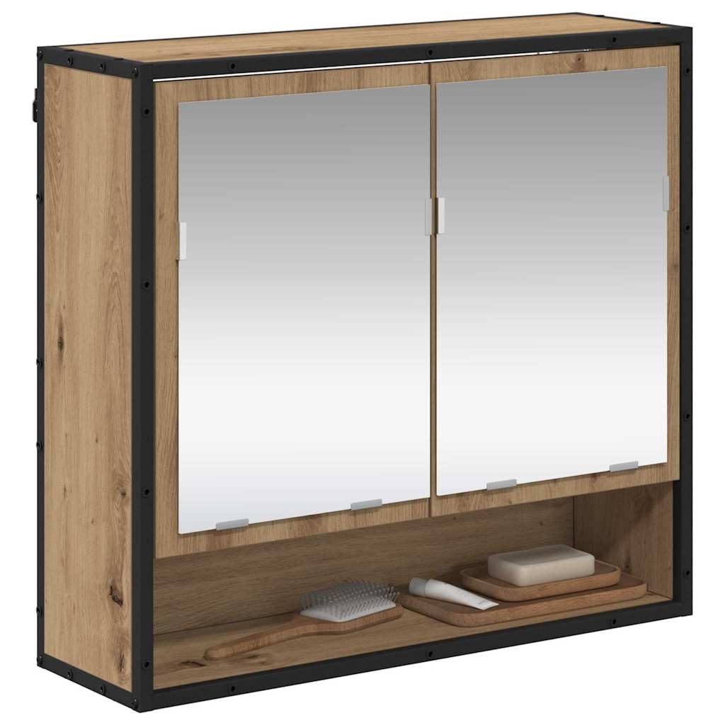 Wall Shelf with Shelf Wall-mounted Artisan Oak 65 x 20 x 60 cm