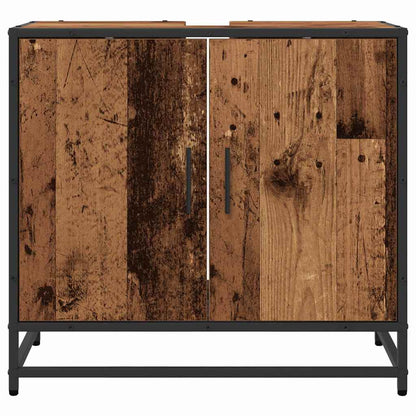 Bathroom Sink Cabinet Old Wood 65 x 33 x 60 cm Engineered wood