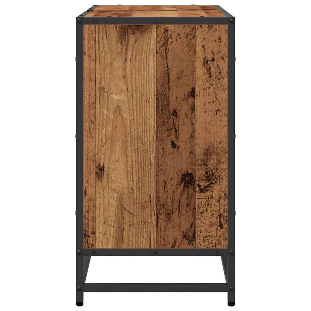 Bathroom Sink Cabinet Old Wood 65 x 33 x 60 cm Engineered wood