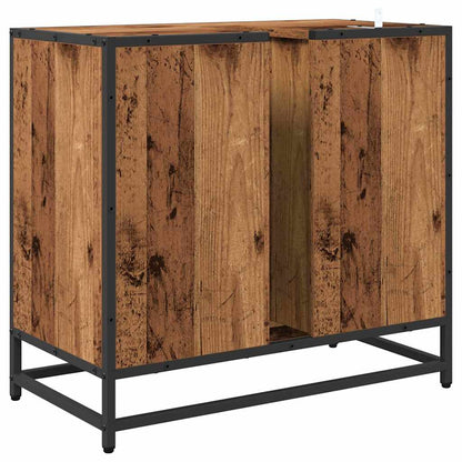 Bathroom Cabinet Old Wood 65 x 33 x 60 cm Engineered Wood