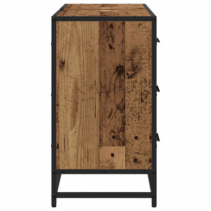 Bathroom Cabinet Old Wood 80 x 33 x 60 cm Engineered Wood