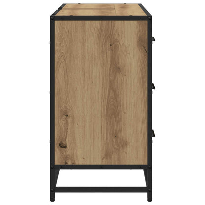 Bathroom Cabinet Artisan Oak 80 x 33 x 60 cm Engineered Wood