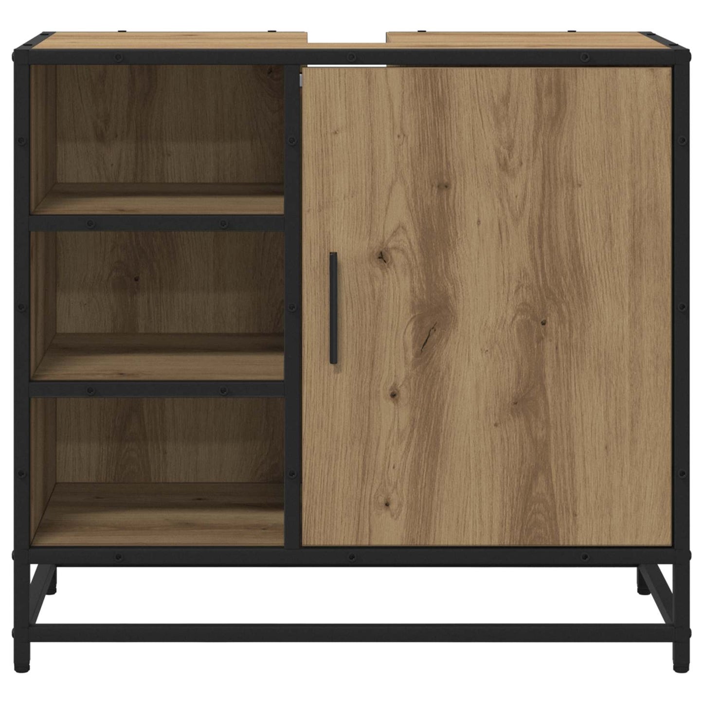 Bathroom Cabinet Artisan Oak 65 x 33 x 60 cm Engineered Wood