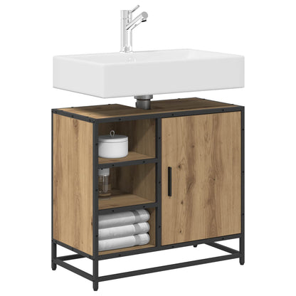 Bathroom Cabinet Artisan Oak 65 x 33 x 60 cm Engineered Wood
