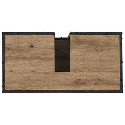 Bathroom Cabinet Artisan Oak 65 x 33 x 60 cm Engineered Wood