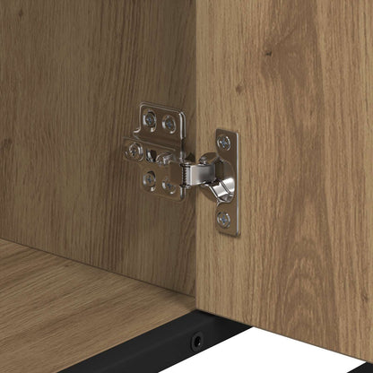 Bathroom Cabinet Artisan Oak 80 x 33 x 60 cm Engineered Wood