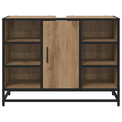 Bathroom Cabinet Artisan Oak 80 x 33 x 60 cm Engineered Wood