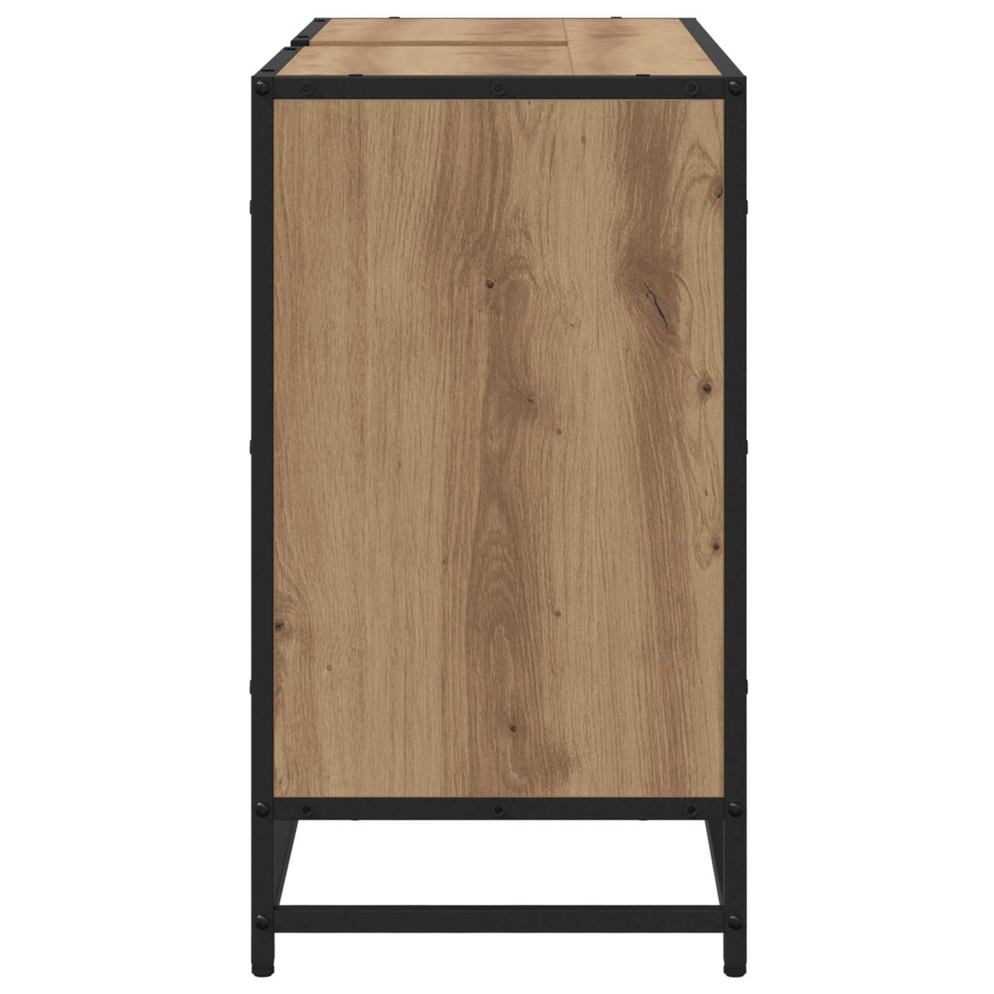 Bathroom Cabinet Artisan Oak 80 x 33 x 60 cm Engineered Wood