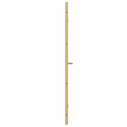 Shower Enclosure Gold 120 x 140 cm ESG Glass and Aluminium