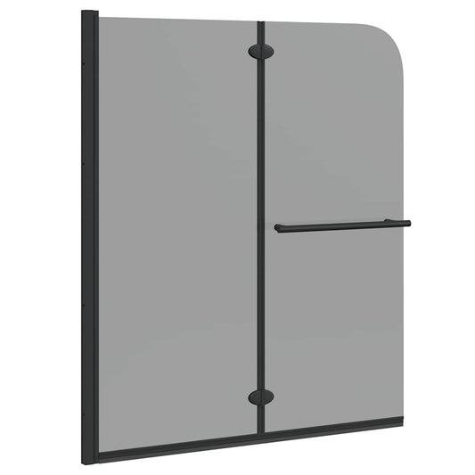 Shower Enclosure Dark Transparent 120 x 140 cm