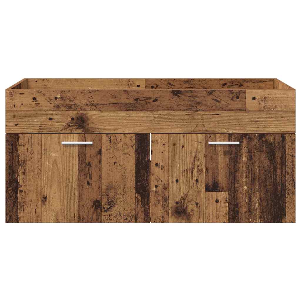 Sink cabinet with Storage with Door Old Wood Engineered Wood