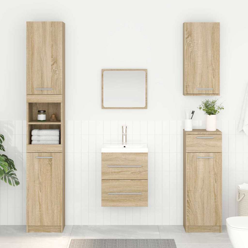 Sink cabinet Sonoma Oak 38.5 x 41 x 48 cm Engineered Wood