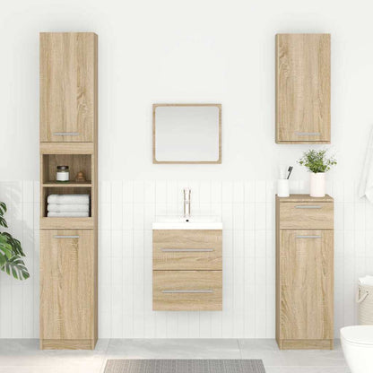 Sink cabinet Sonoma Oak 38.5 x 41 x 48 cm Engineered Wood