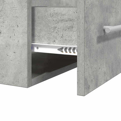 Sink cabinet Concrete Grey 38.5 x 41 x 48 cm Engineered Wood