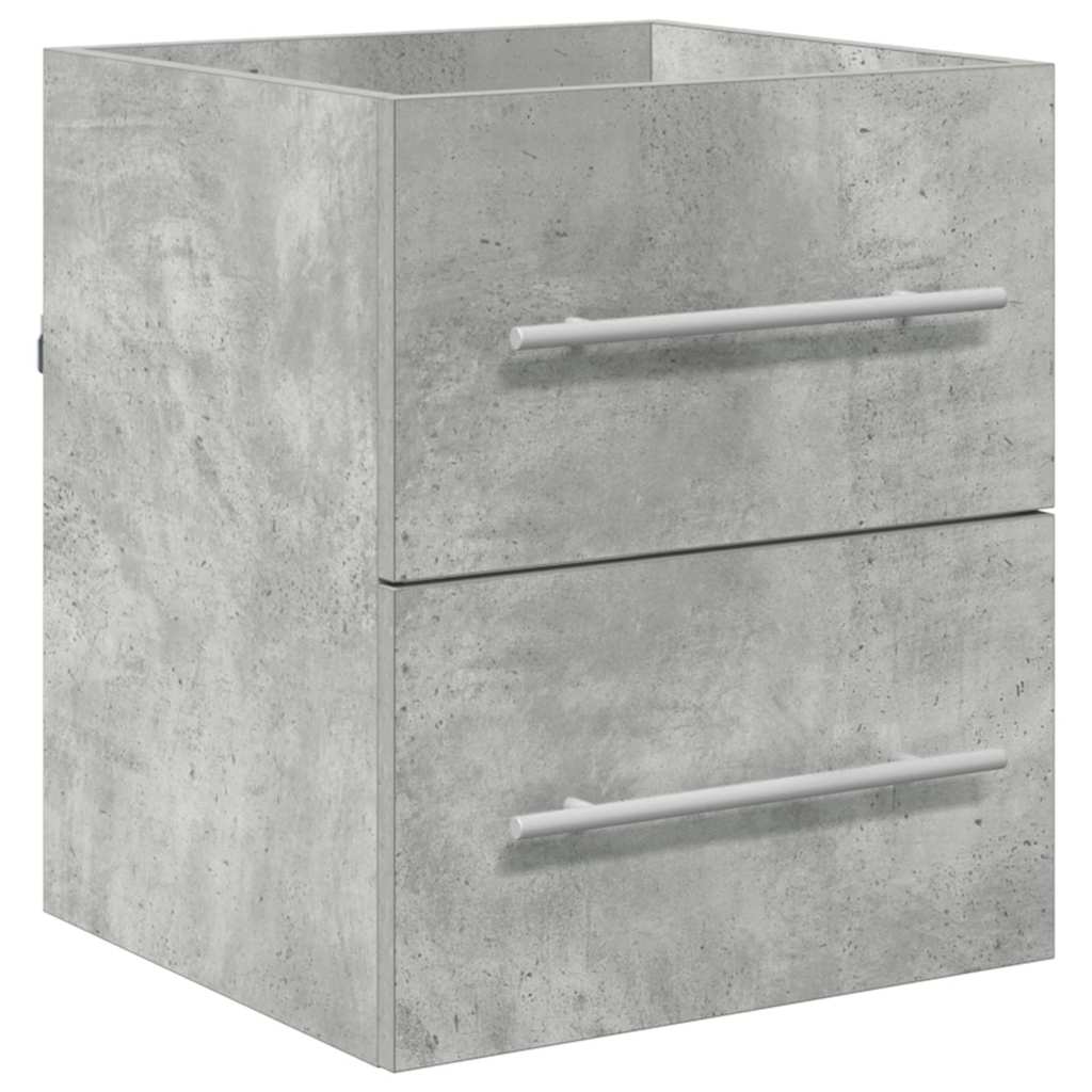 Sink cabinet Concrete Grey 38.5 x 41 x 48 cm Engineered Wood