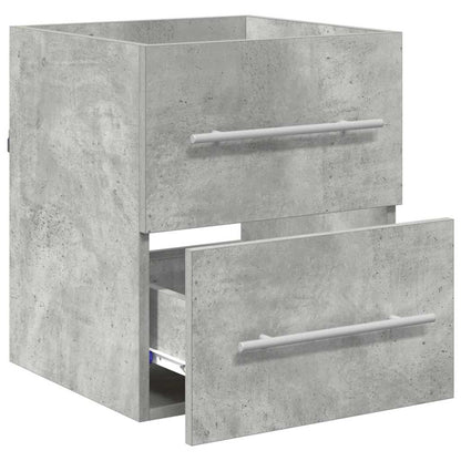 Sink cabinet Concrete Grey 38.5 x 41 x 48 cm Engineered Wood