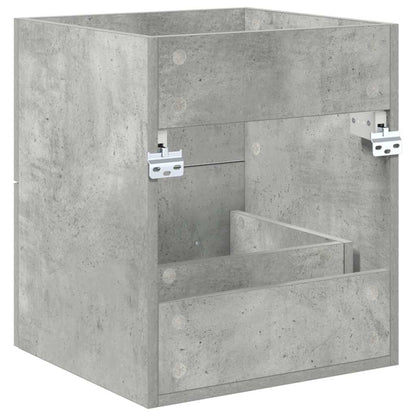 Sink cabinet Concrete Grey 38.5 x 41 x 48 cm Engineered Wood