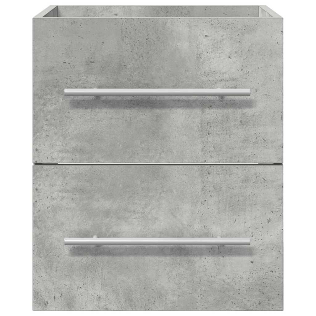 Sink cabinet Concrete Grey 38.5 x 41 x 48 cm Engineered Wood