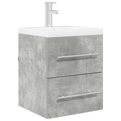 Sink cabinet Concrete Grey 38.5 x 41 x 48 cm Engineered Wood
