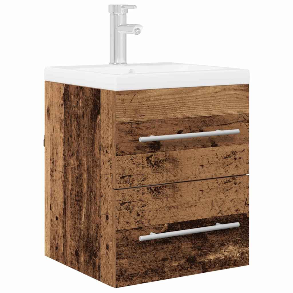 Sink cabinet Old Wood 38.5 x 41 x 48 cm Engineered Wood