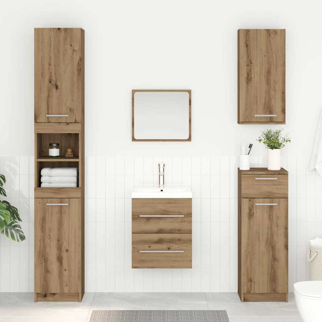 Sink cabinet Artisan Oak 38.5 x 41 x 48 cm Engineered Wood