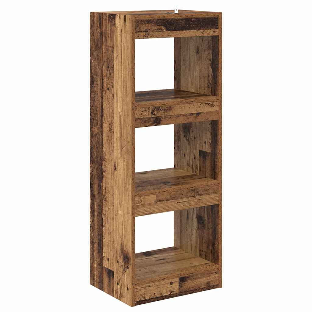 Book Cabinet Old wood 40 x 30 x 103 cm Engineered wood