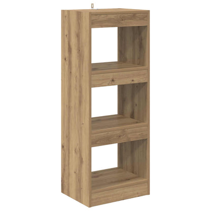 Book Cabinet 3-Tier 37 x 30 x 103 cm Engineered Wood