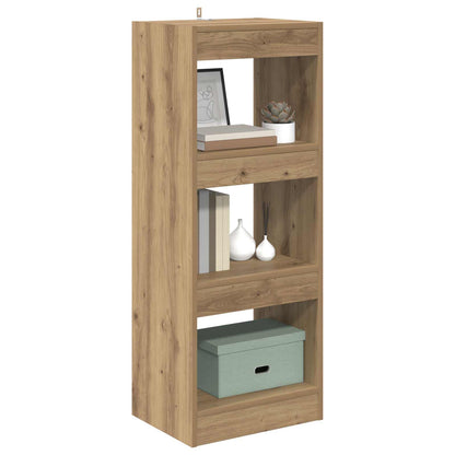 Book Cabinet 3-Tier 37 x 30 x 103 cm Engineered Wood