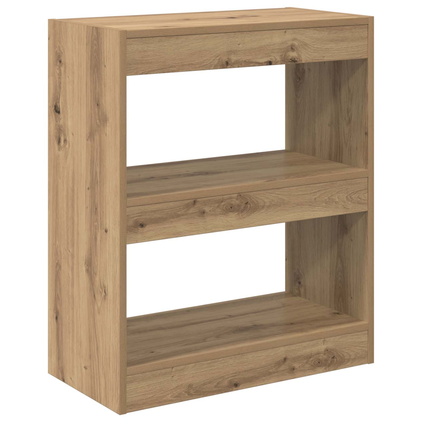 Book Cabinet Artisan Oak 60 x 30 x 72 cm Engineered Wood