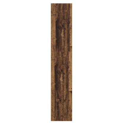 Book Cabinet 5-Tier 60 x 30 x 166 cm Engineered Wood Old wood