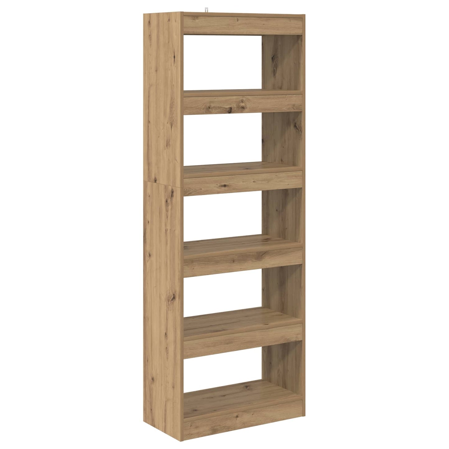 Book Cabinet 5-Tier 60 x 30 x 166 cm Engineered Wood