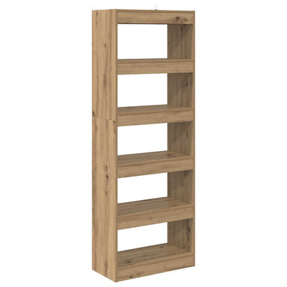 Book Cabinet 5-Tier 60 x 30 x 166 cm Engineered Wood