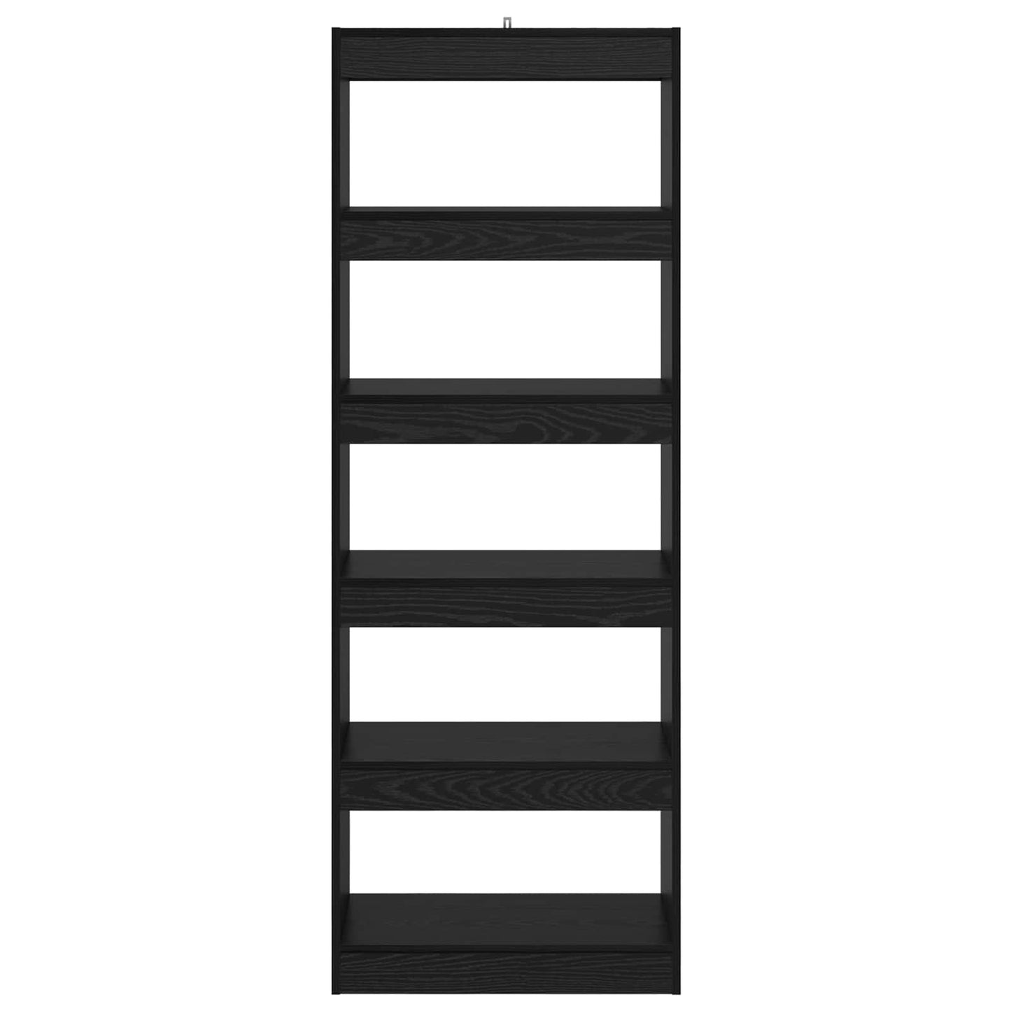 Book Cabinet Black oak 60 x 30 x 166 cm Engineered wood
