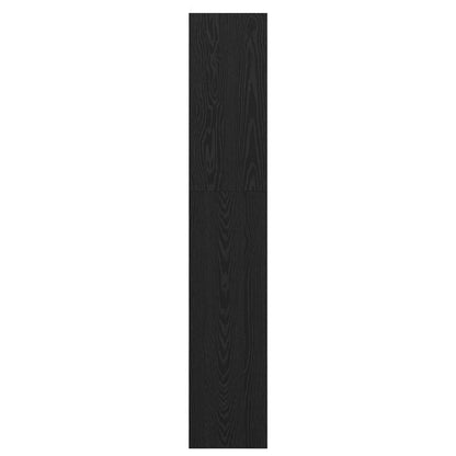 Book Cabinet 5-Tier 60 x 30 x 166 cm Engineered Wood Black oak