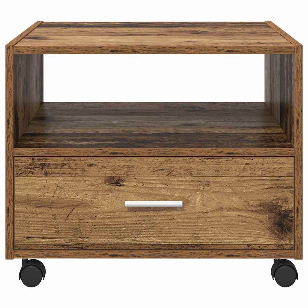 Coffee Table Old Wood 55 x 55 x 45cm Engineered Wood