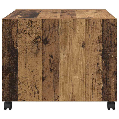 Coffee Table Old Wood 55 x 55 x 45cm Engineered Wood
