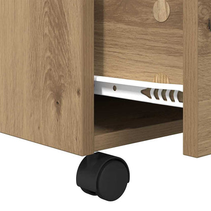 Coffee Table Artisan Oak 55 x 55 x 45cm Engineered Wood