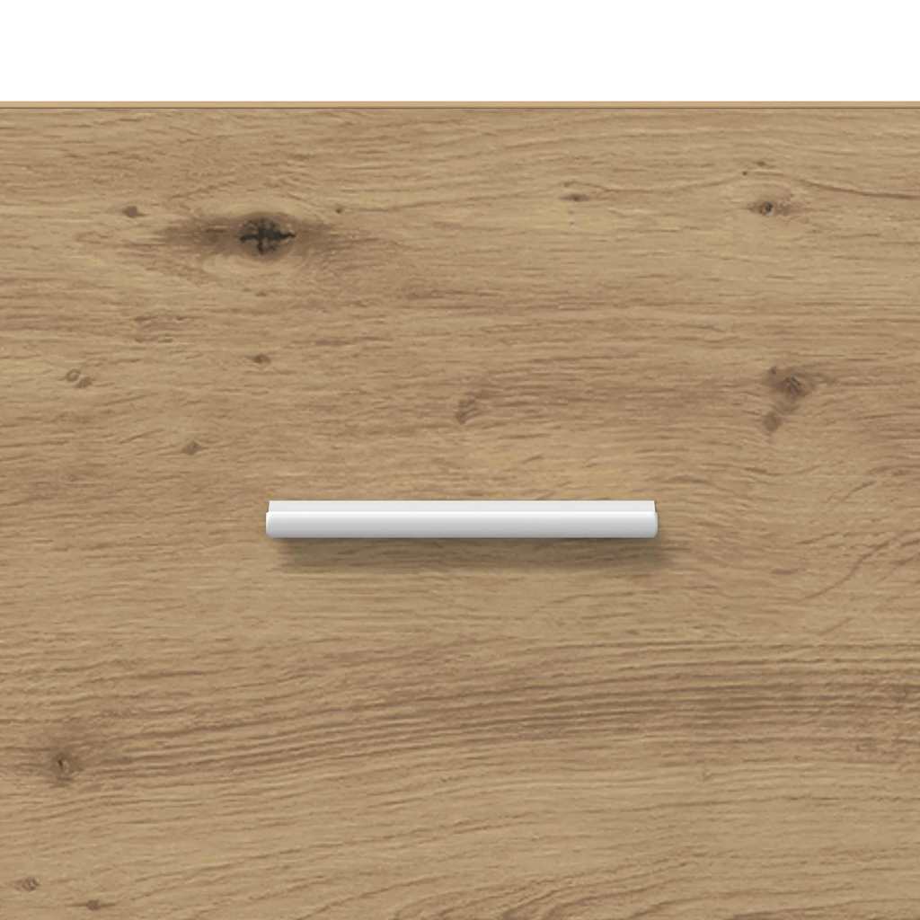 Coffee Table Artisan Oak 55 x 55 x 45cm Engineered Wood