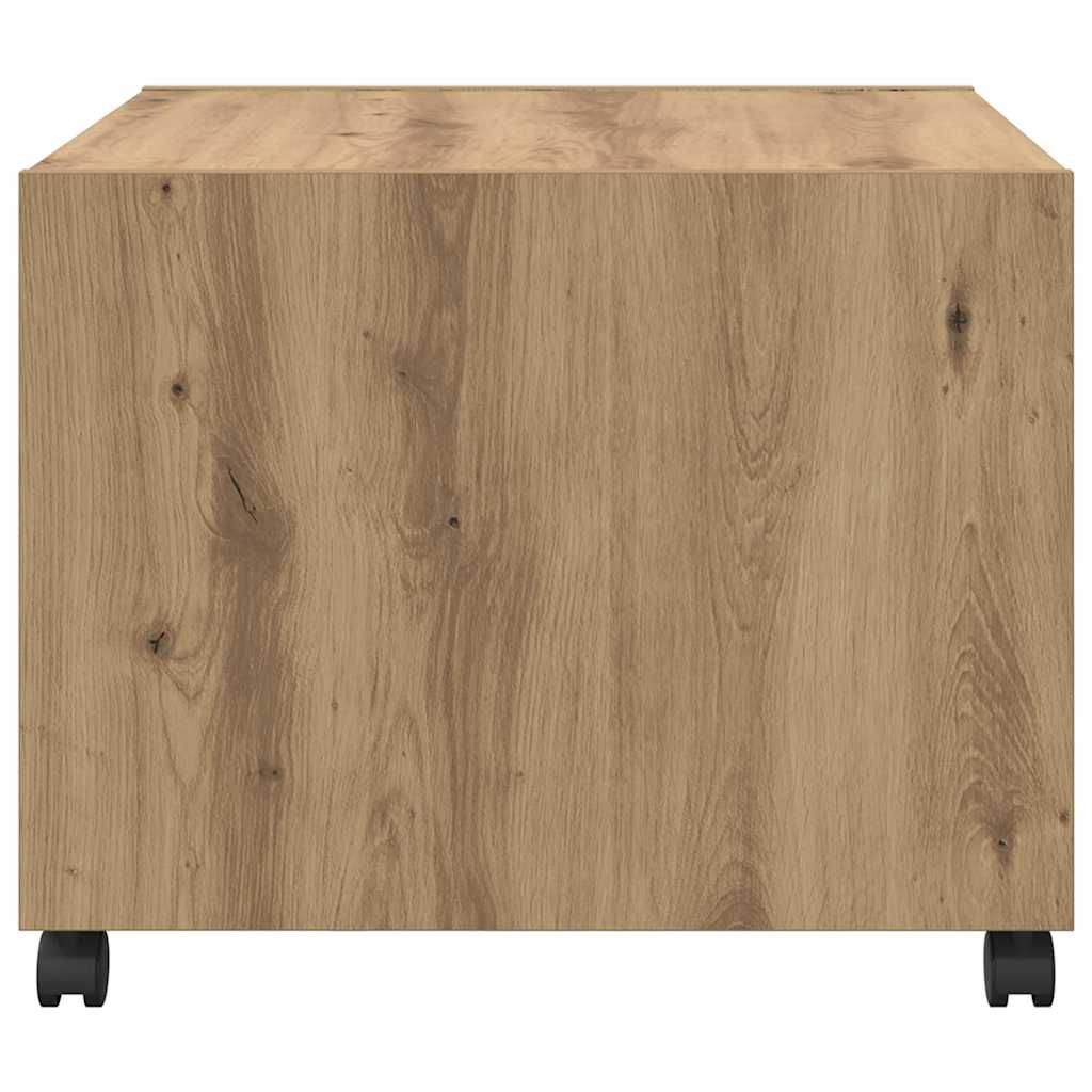 Coffee Table Artisan Oak 55 x 55 x 45cm Engineered Wood