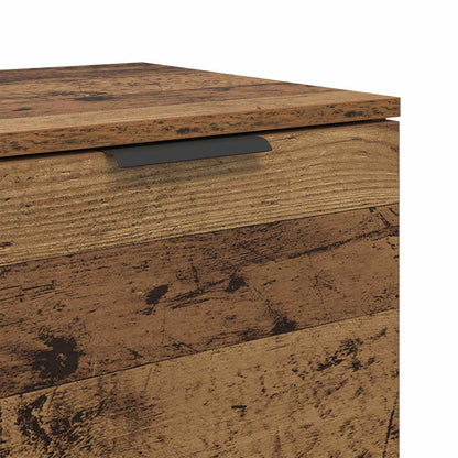 Bed Cabinet 2 pcs Old Wood 40 x 39 x 40cm Engineered Wood