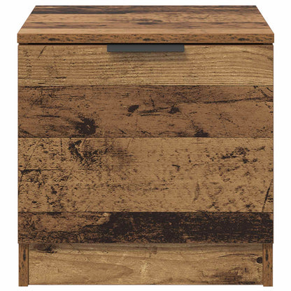 Bed Cabinet 2 pcs Old Wood 40 x 39 x 40cm Engineered Wood