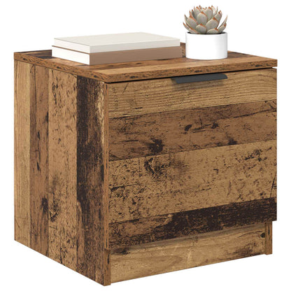 Bed Cabinet 2 pcs Old Wood 40 x 39 x 40cm Engineered Wood