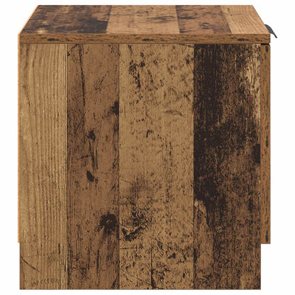 Bed Cabinet 2 pcs Old Wood 40 x 39 x 40cm Engineered Wood