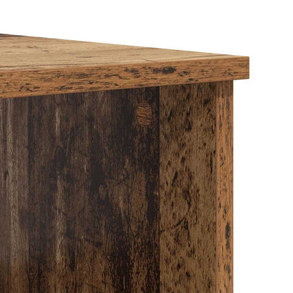 Coffee Table Old Wood 102 x 50 x 36cm Engineered Wood