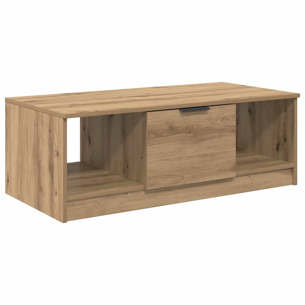 Coffee Table Artisan Oak 102 x 50 x 36cm Engineered Wood